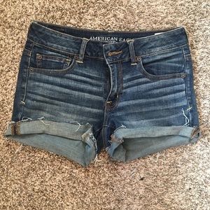 American Eagle Distressed Shorts
